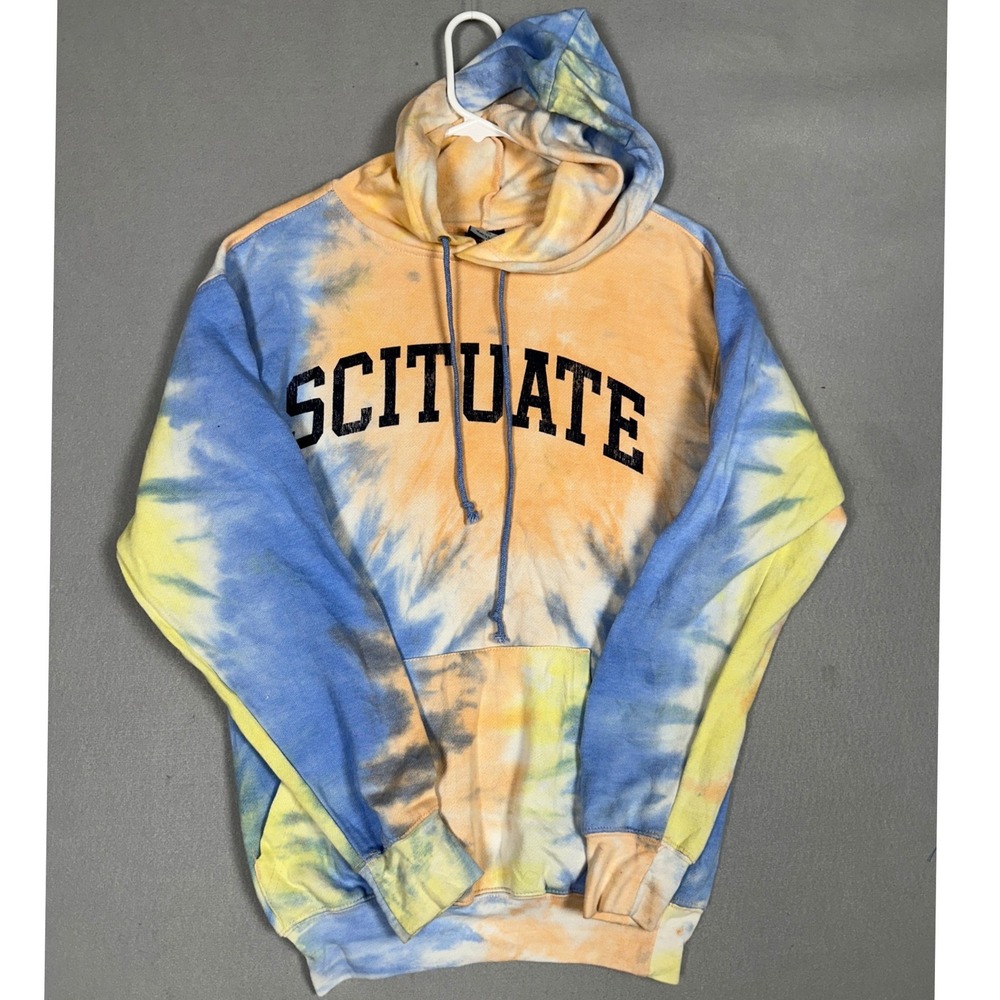 MV Sport Hoodie Womens XS Multicolor Scituate Tie Dye Pullover Sweatshirt EUC